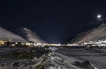 Longyearbyen im Longyeardalen